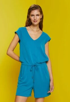 ESPRIT Overalls- Jumpsuit - Dark Turquoise -Esprit 2d90f92183314edd94b42756b7366983