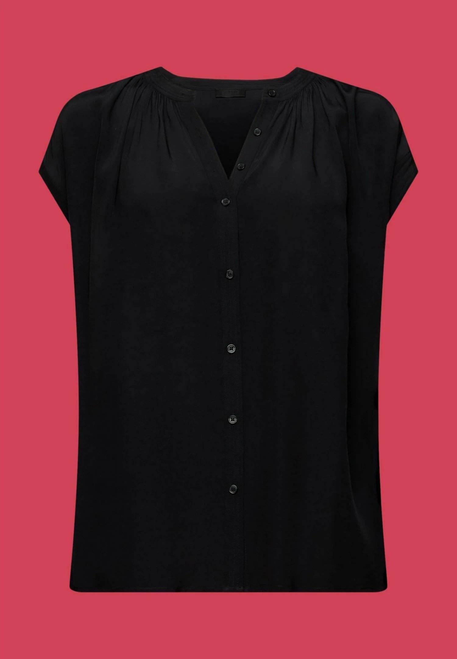 ESPRIT Kurzarm - Overhemdblouse - Black 11 ESPRIT Kurzarm - Overhemdblouse - Black - Afbeelding 9