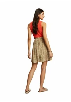 ESPRIT Mit Muster - A-Lijn Rok - Pastel Green -Esprit 30c4380890a1477bb7580206ef466089