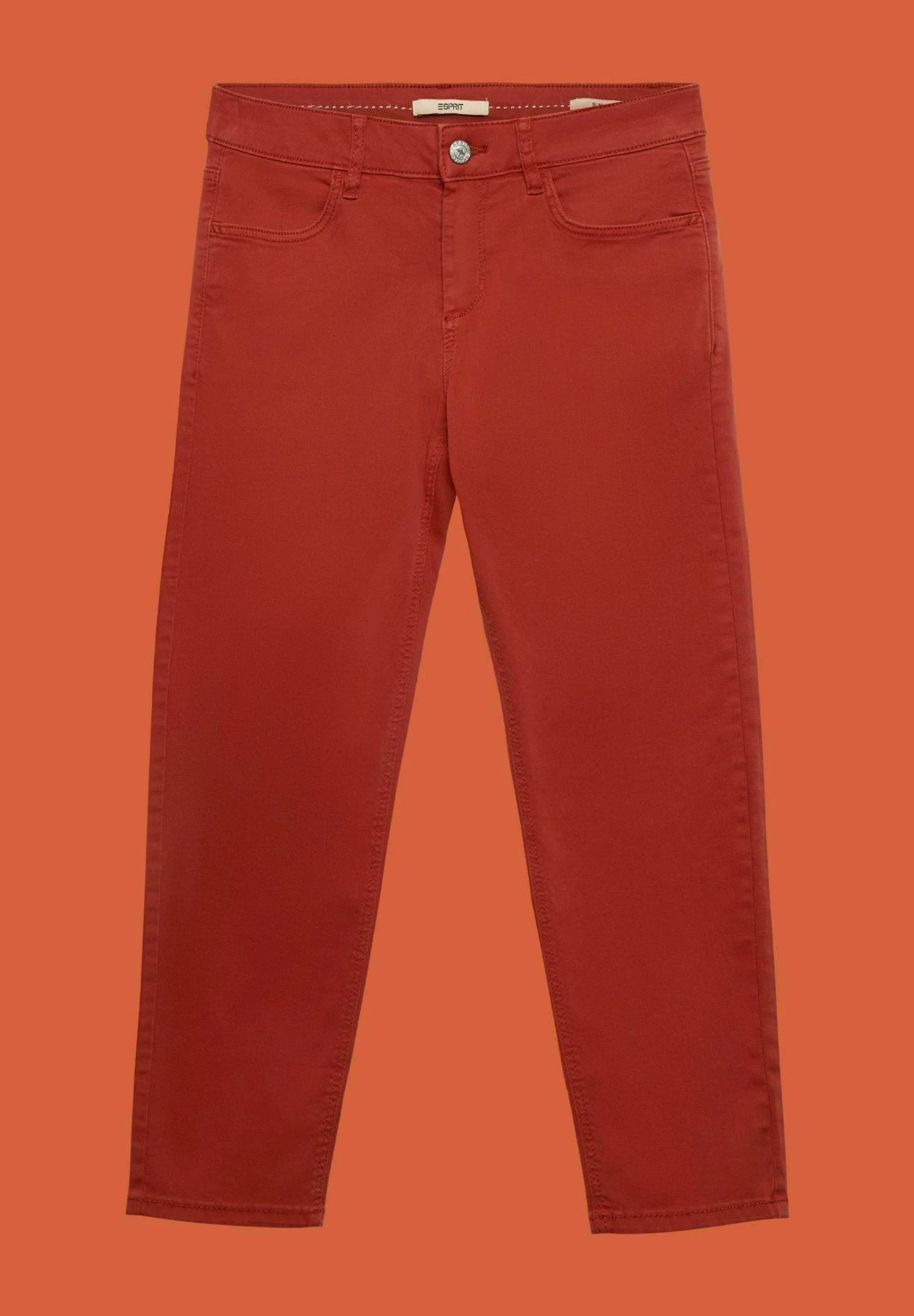 ESPRIT Capri - Jeansshort - Terracotta New 11 ESPRIT Capri - Jeansshort - Terracotta New - Afbeelding 9