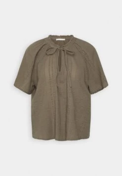Edc By Esprit Blouse - Blouse - Khaki Green -Esprit 31b3263ba54b4ed2a03a2aa094fbcb18