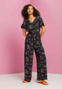 Edc By Esprit Overalls- Jumpsuit - Blue -Esprit 31db477a6c2749d7a4af415bb65a87ab