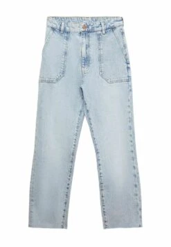 Edc By Esprit Straight Leg Jeans - Blue Bleached -Esprit 3352ca6c15894f87aec0716c3d7620f7