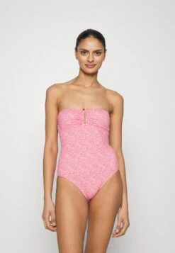 ESPRIT Kribi Beach Padded Bandeau Swimsuit - Badpak - Pink -Esprit 33da00debda04f4188ad0aff3a7e0367