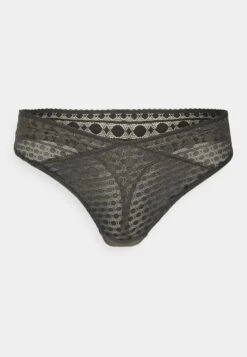 ESPRIT Seasonal Lace Mid Waist- String - Anthracite -Esprit 34c3502f5b034fcf94c1d3826f97824b