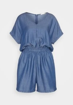 Edc By Esprit Short Overall - Jumpsuit - Blue Medium Wash -Esprit 35236d4a088e400aa76fd3440dce8e6f