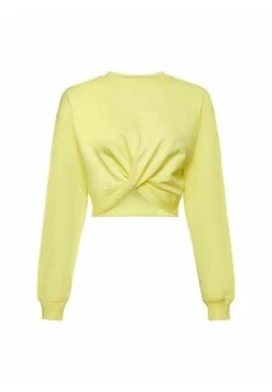 ESPRIT Mit Knotendetail - Sweater - Yellow -Esprit 36b8c3838893427aa1d31ff2a1abc747