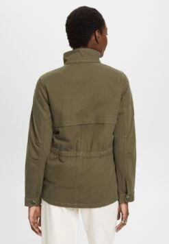 ESPRIT Utility Jkt - Lichte Jas - Khaki Green -Esprit 37f99159a392491bab9db1097892febc