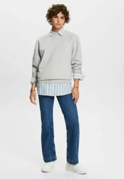 ESPRIT Crew Neck - Sweater - Light Grey New -Esprit 39f73bf11f7e4ff0a33354de2cce1b21