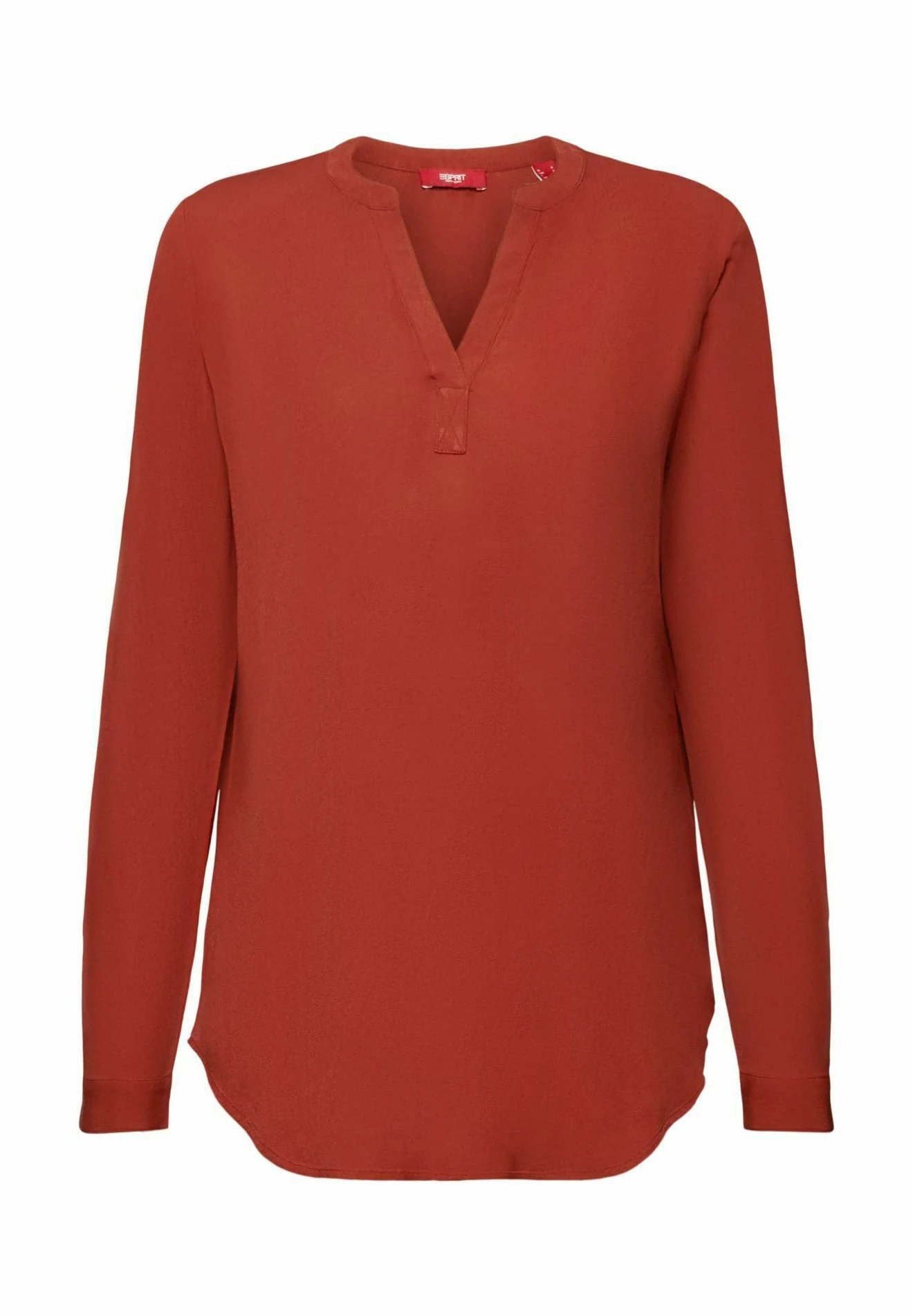 ESPRIT Henley - Blouse - Rust Brown 10 ESPRIT Henley - Blouse - Rust Brown - Afbeelding 8