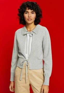 ESPRIT Vest - Light Grey New -Esprit 3b9df992daf24a259a95828a96b7a327