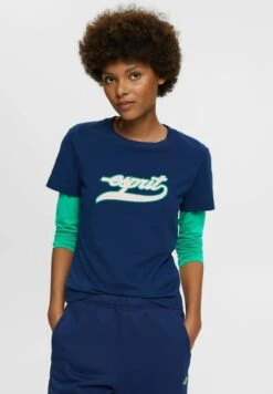 ESPRIT Mit Logoprint - T-Shirt Print - Ink