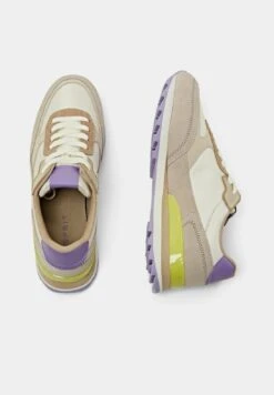 ESPRIT Mit Echtem - Sneakers Laag - Beige -Esprit 3dd26227e38d4f9083d8dc45bc25b14a