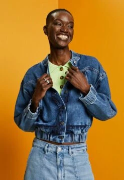 ESPRIT Indoor- Spijkerjas - Blue Medium Washed New -Esprit 3e30817be09c4c009b9ac63fa278b91f