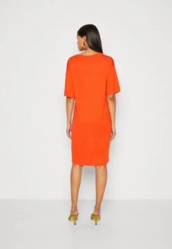 ESPRIT Dress - Gebreide Jurk - Orange Red -Esprit 3f676b8bd58d4b619824d0ff7473964b