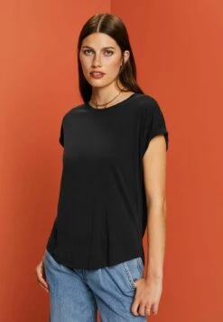 ESPRIT Blouse - Black -Esprit 3f9b6a611db344128ac2ed5c7e5e005b