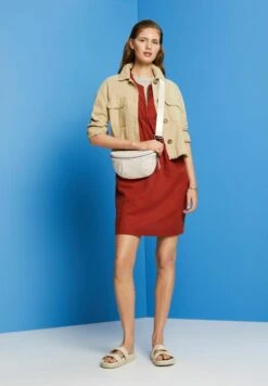 ESPRIT Light - Jurk - Terracotta New -Esprit 3ffe9595f1724d87bcc3c1085bd88026