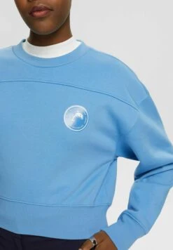 ESPRIT Cropped - Sweater - Light Blue Lavender -Esprit 401f7d2d40fb4157b431b7aab9bdef38