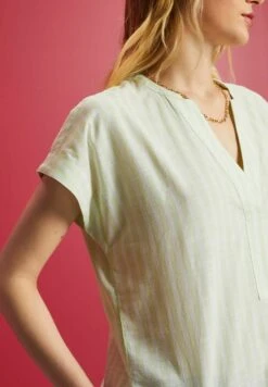 ESPRIT Gestreifte- Blouse - Citrus Green -Esprit 4027df667aab440e8125ff15a3b68777