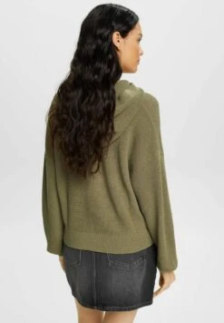 Edc By Esprit Soft Touch - Hoodie - Light Khaki -Esprit 408d658664af4c68a79029107ffc23db