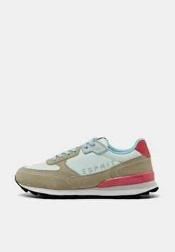 ESPRIT Mit Echtem - Sneakers Laag - Light Blue -Esprit 40def63e3f4e4c17ba2c9999548bfe79