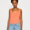 ESPRIT Tank - Top - Coral Orange -Esprit 412464ebaca24039b9be2bbe826197c2