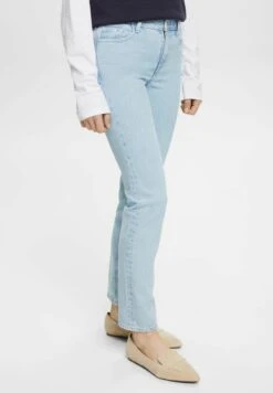 ESPRIT Mit Mittlerer Bundhöhe - Slim Fit Jeans - Blue Bleached -Esprit 41c5a60d8ae44392b96f65f0e511f527