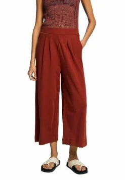 ESPRIT Solid - Broek - Terracotta New