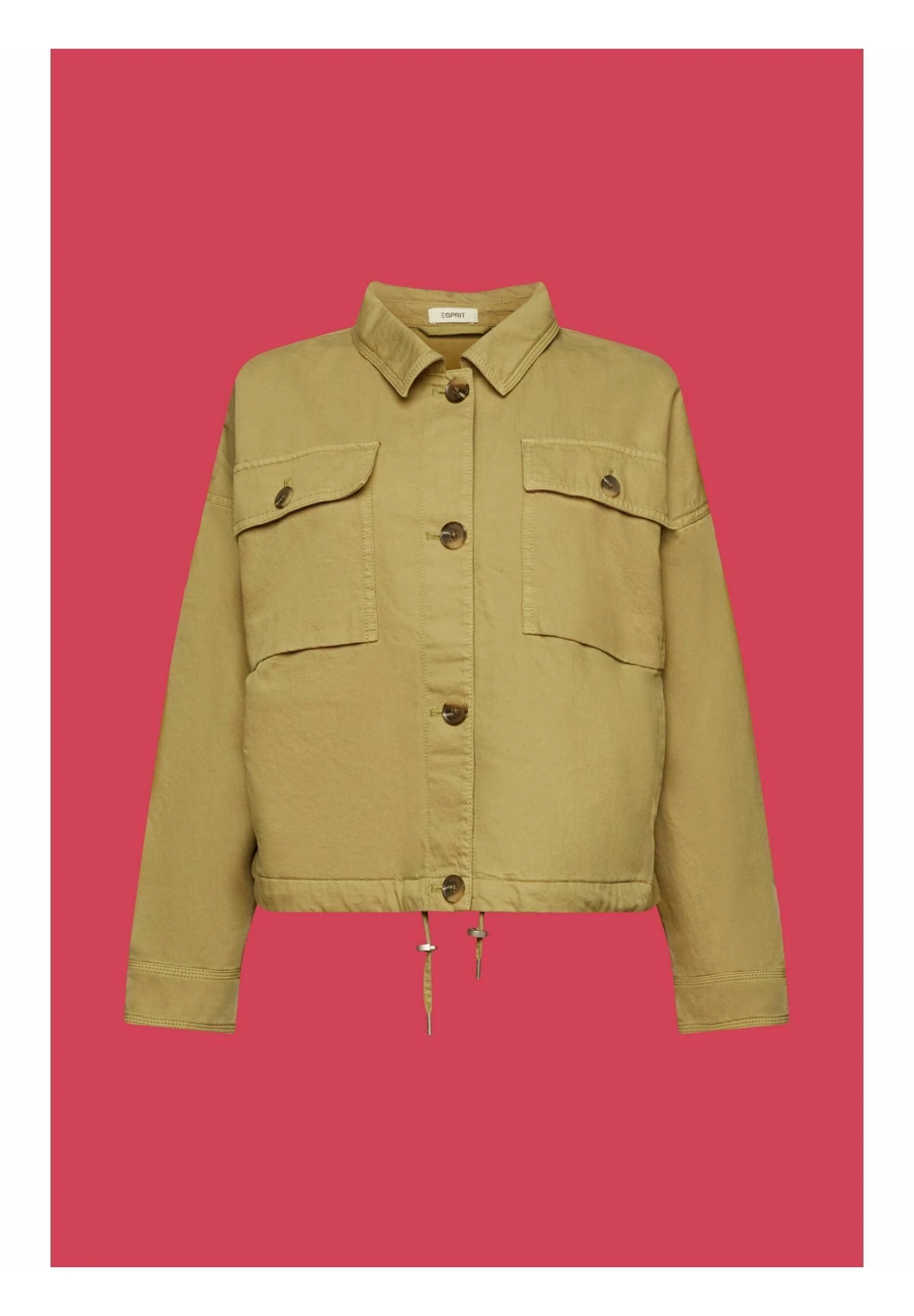 ESPRIT Indoor - Lichte Jas - Pistachio Green 12 ESPRIT Indoor - Lichte Jas - Pistachio Green - Afbeelding 10