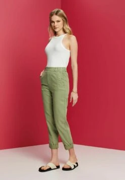 ESPRIT Broek - Pale Khaki -Esprit 461ed529b4214e7d9eab345bf2fff288