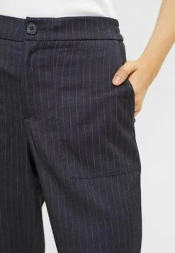 ESPRIT Mit Nadelstreifen - Broek - Navy -Esprit 46785722b7db426989d49613d7814a44
