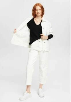 Edc By Esprit Mit V-Ausschnitt - Trui - Black -Esprit 47bedd4035524f82800bbb8f21ce80a6