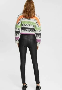 Edc By Esprit High Rise - Broek - Black -Esprit 47f07f5521bc4310b4cba773204587e4