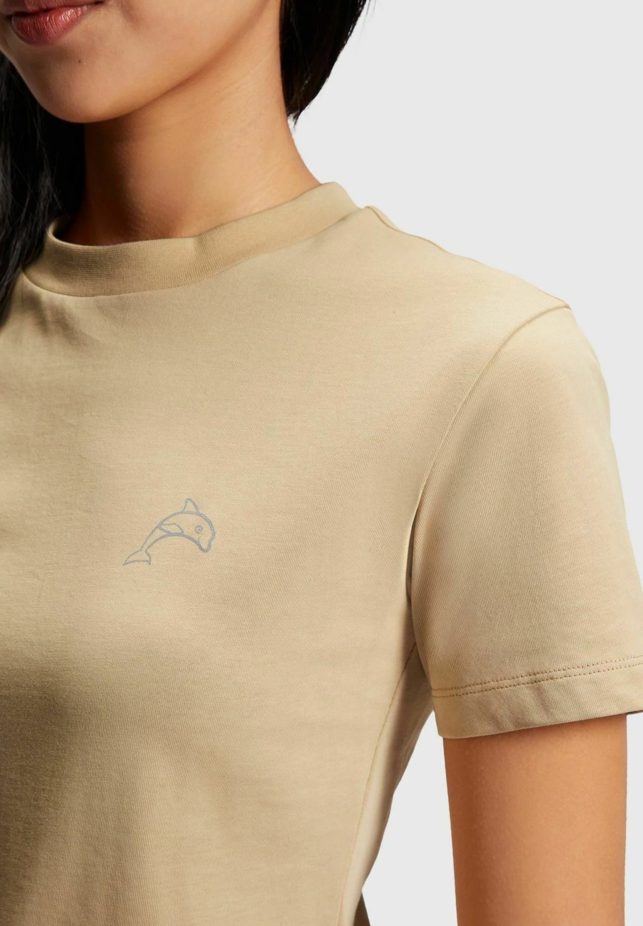 ESPRIT Color Dolphin - T-Shirt Print - Sand 5 ESPRIT Color Dolphin - T-Shirt Print - Sand - Afbeelding 3