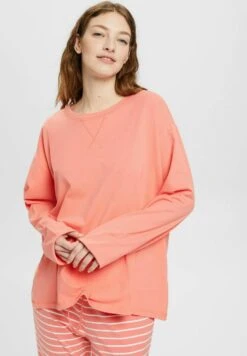 ESPRIT Longsleeve - Pyjamashirt - Coral
