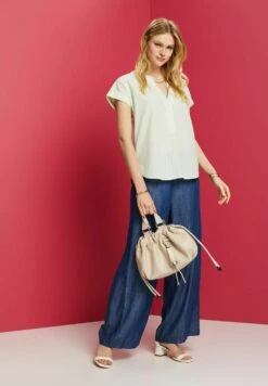 ESPRIT Gestreifte- Blouse - Citrus Green -Esprit 492a414fc7ec4bd3a36e35a74d64d6d9