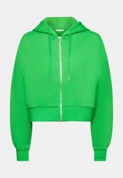 Edc By Esprit Gecroppter Mit Zipper - Sweater Met Rits - Green -Esprit 49483c6103da4b8ba04ce41f68d0265b