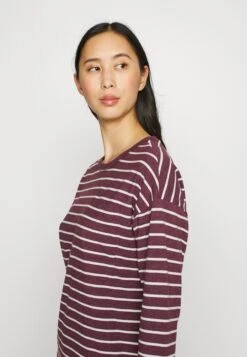 ESPRIT Y/D Stripe Long Slv - Nachtjapon - Bordeaux -Esprit 49f1d9dde98a4354bdb53970b49276fb