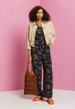 Edc By Esprit Overalls- Jumpsuit - Blue