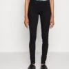 Edc By Esprit Medium Rise - Jeggings - Black Rinse -Esprit 4a531260d61846b9a174e890b3bfd8d2