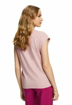 ESPRIT T-Shirt Print - Old Pink -Esprit 4a9b73d7f7304b24813e9d2882ca446d