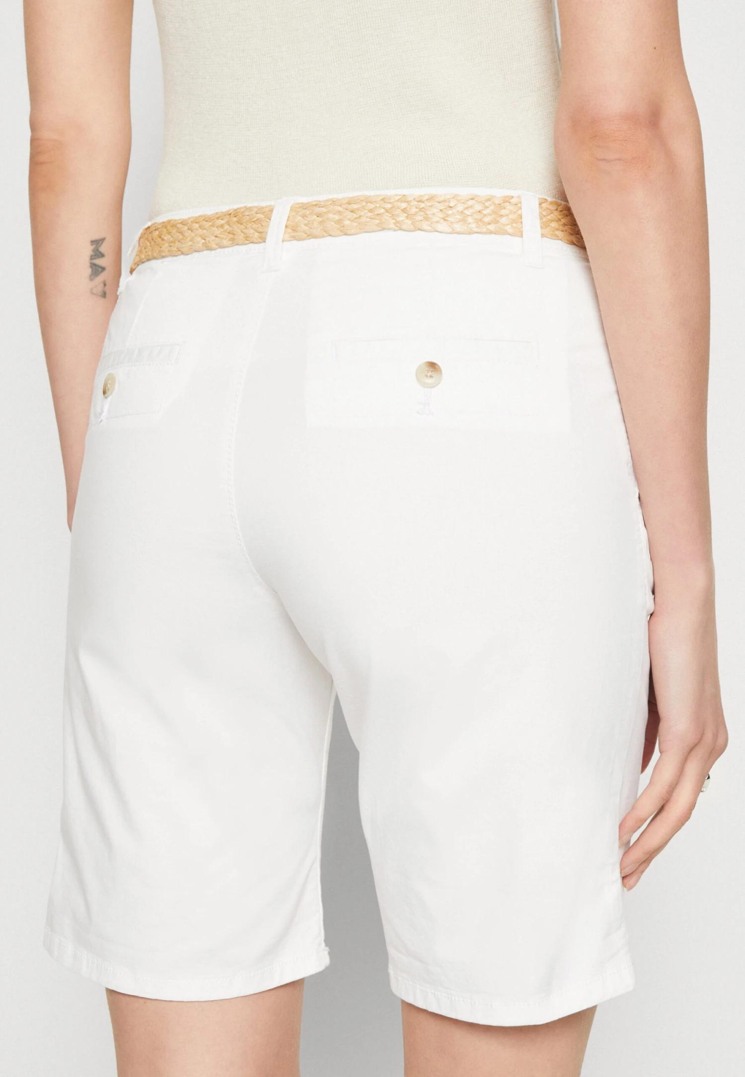 ESPRIT Chino - Shorts - White 8 ESPRIT Chino - Shorts - White - Afbeelding 6