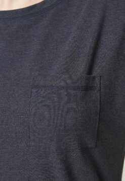 ESPRIT Cosy Melange Short Sleeve Melange - Nachtjapon - Navy -Esprit 4cdac15006bb494f9e820ebbc6acff43