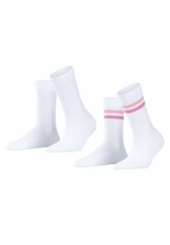 ESPRIT Tennis Stripe 2-Pack- Sokken - Woolwhite