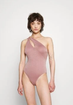 ESPRIT Yalong Beach Par One Shoulder Swimsuit - Badpak - Light Brown