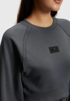 ESPRIT Cropped In Garment Dye - Sweater - Dark Grey -Esprit 4e20065517cd411d9f61e178c949da7a