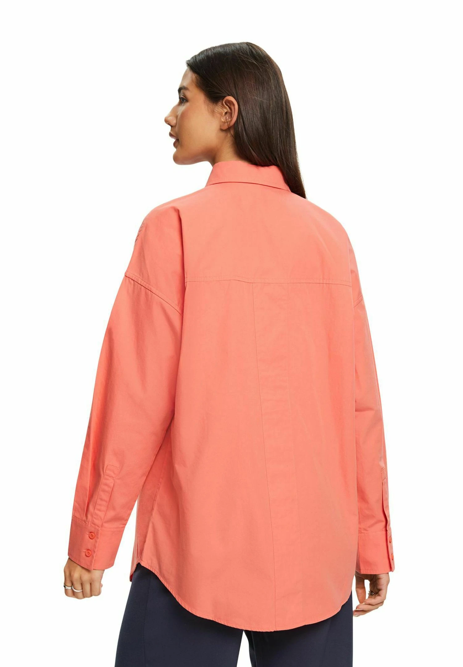 ESPRIT Overhemdblouse - Coral Red 8 ESPRIT Overhemdblouse - Coral Red - Afbeelding 6