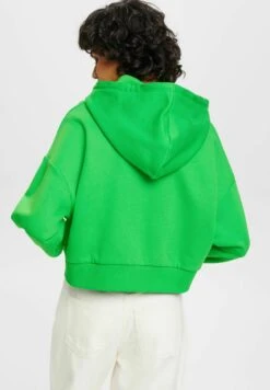 Edc By Esprit Gecroppter Mit Zipper - Sweater Met Rits - Green -Esprit 4f6e7632c947435988bc482c0e49d05a