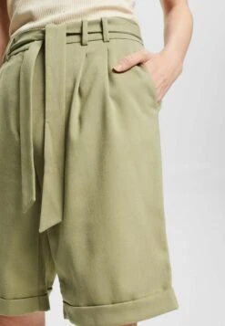 ESPRIT Mit Bundfalten - Shorts - Light Khaki -Esprit 4fea556996104916bd7546214db4f47f