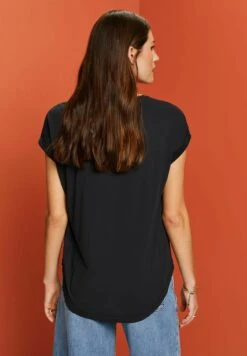 ESPRIT Blouse - Black -Esprit 5033fc28849745a8bacb1edce6bbab82